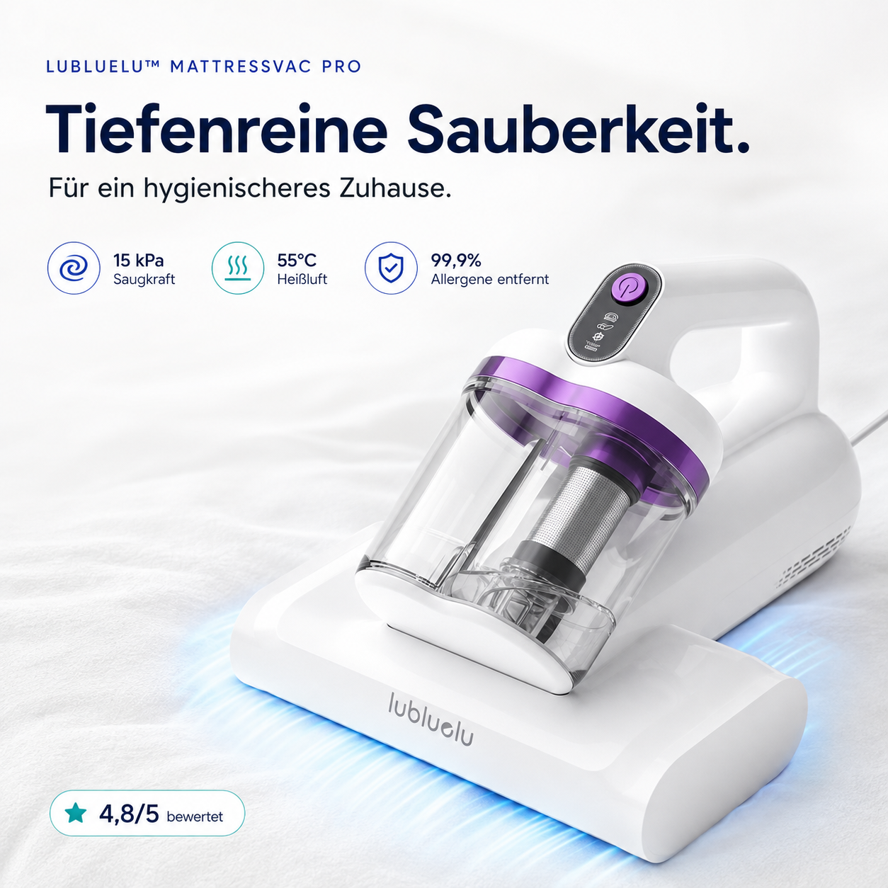 Lubluelu™ MattressVac Pro