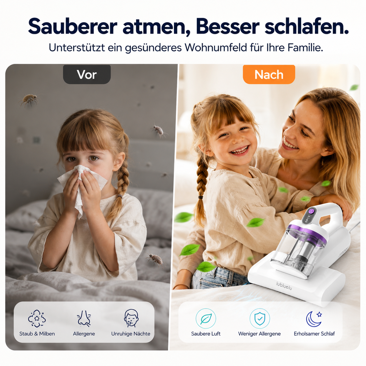 Lubluelu™ MattressVac Pro